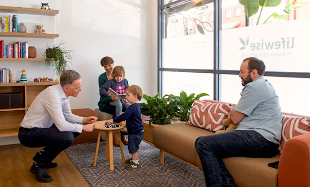 Ben Whittall providing gentle network spinal care at the Lifewise Network Care chiropractic practice in Adelaide